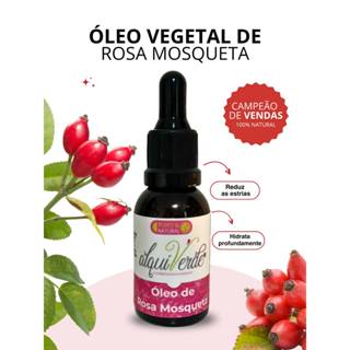 Óleo Puro de Rosa Mosqueta – Renovação Natural 30ml em Oferta na Shopee