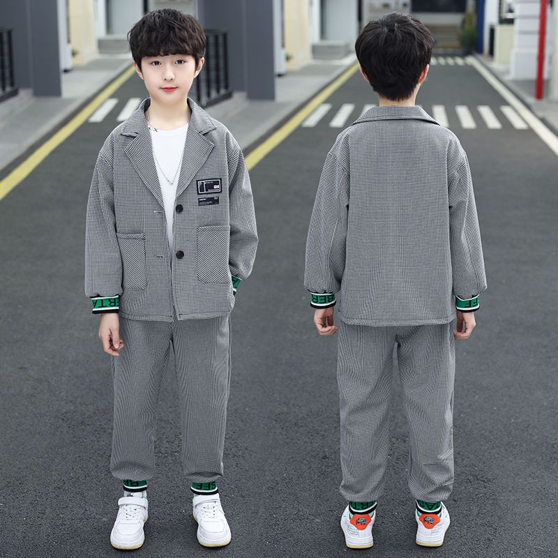 Roupas infantis meninos ternos primavera roupas infantis pequenos ternos meninos roupas bonito primavera outono na moda-