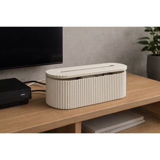 Caixa Organizadora de Cabos para Mesa – Porta Fios, Tomadas e Fontes | Design Moderno em Oferta na Shopee