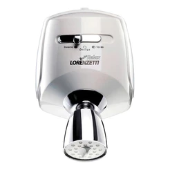 Chuveiro Elétrico De Parede Lorenzetti Relax Ultra Relax Branco-cromado 5500w 220v