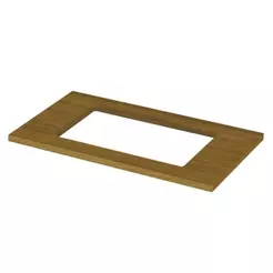 Tampo para Balcão Cooktop 80cm 100% Mdf Essência Nature - Henn