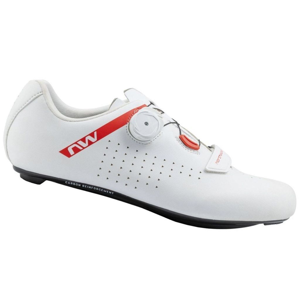 Sapatilha de Ciclismo Northwave Core Plus 2 Carbon Speed Branca