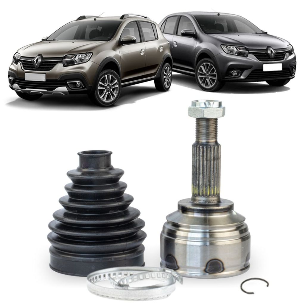 Junta Homocinética Renault Logan 1.6 16V H4M 14>26 Automático, Sandero StepWay 1.6 16V H4M 15/26 Manual/Automático 23X22