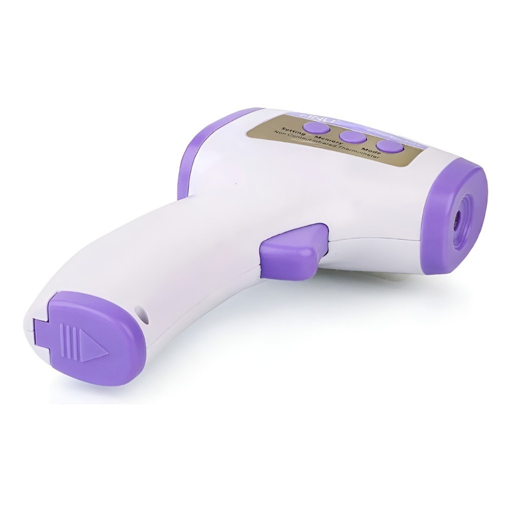 Termômetro Eletrônico De Temperatura De Testa Infravermelho Sem Contato Alta Precisão Medição Digital Segunda