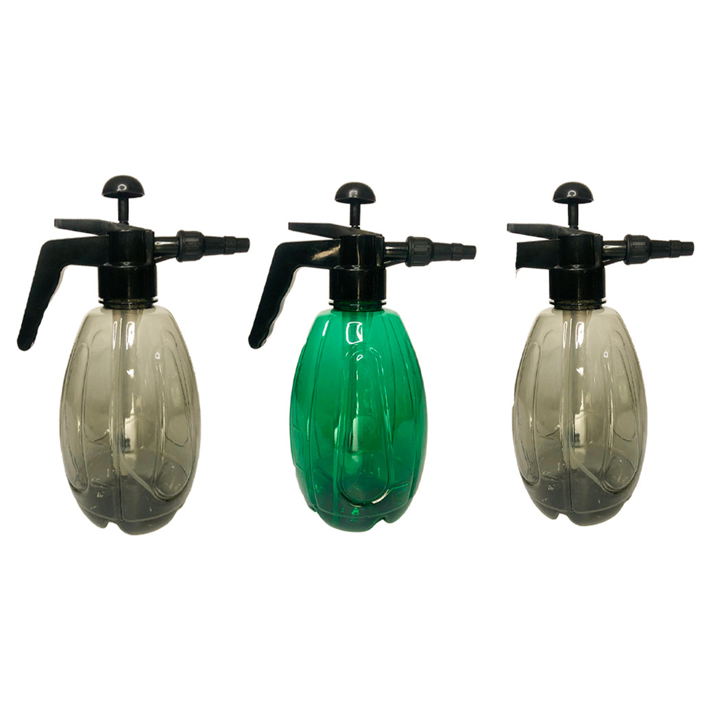 Kit 3 Borrifador Multiuso Ergonômico Manual Gatilho Limpeza  Pulverizador Bomba 1,5l Fumigador Spray