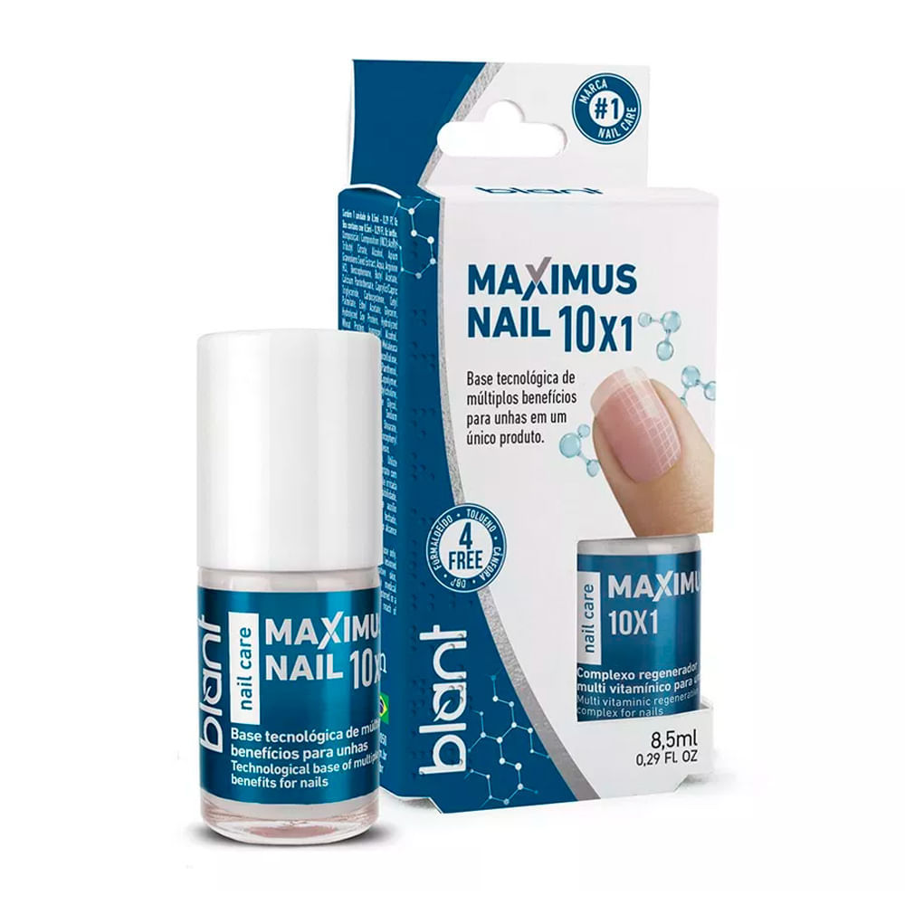 Tratamento Tecnológico Blant Maximus Nail 10×1 8,5ml em Oferta na Shopee