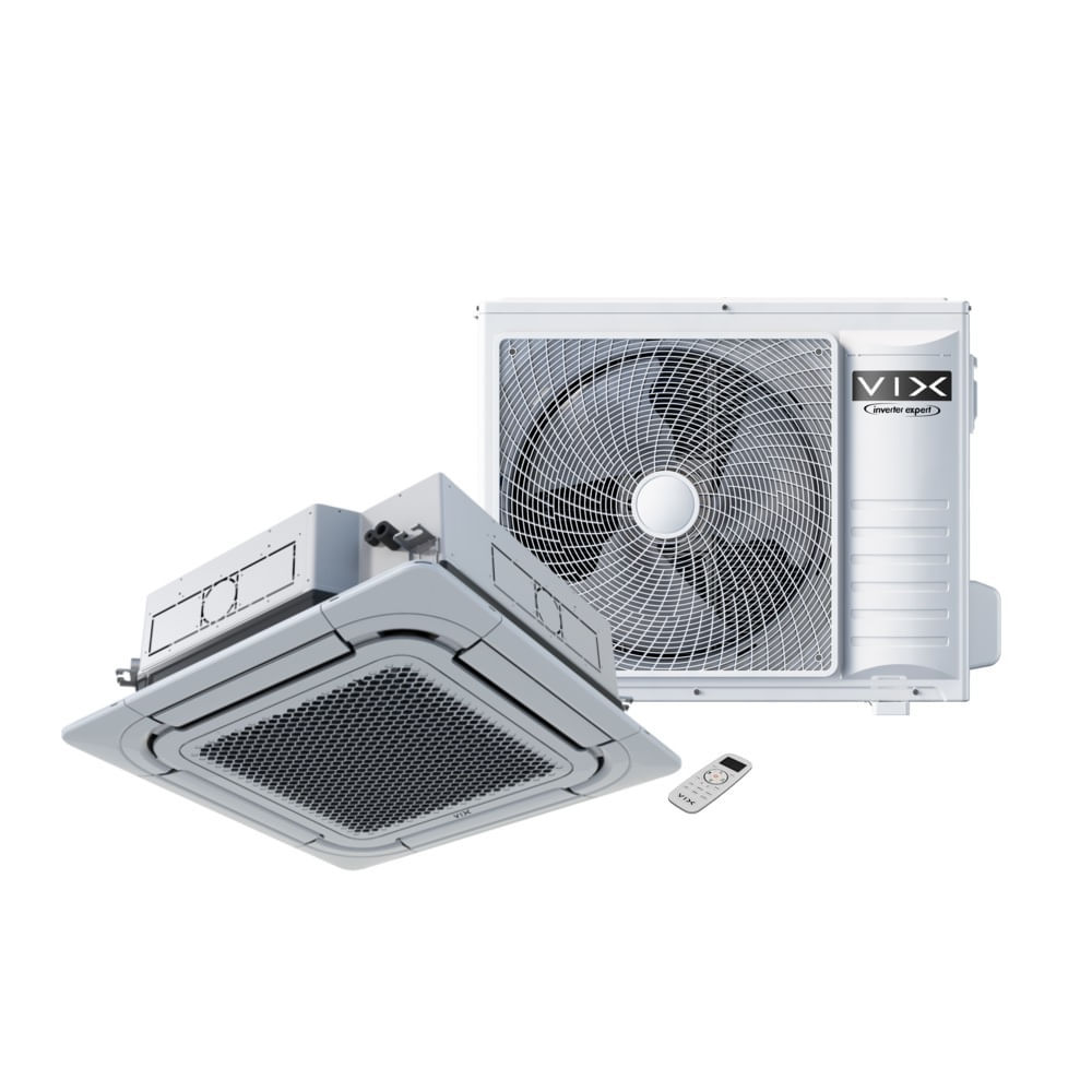 Ar Condicionado Split Cassete Inverter Vix 36000 BTU/h Frio AUC-36TR4RKKA – 220 Volts em Oferta na Shopee
