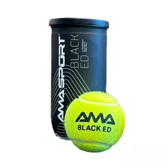 Bolas de Padel Premium Amasport - Black Edition