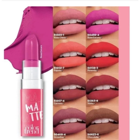 Batom Matte Color Trend FPS15 3,6g - COCADA