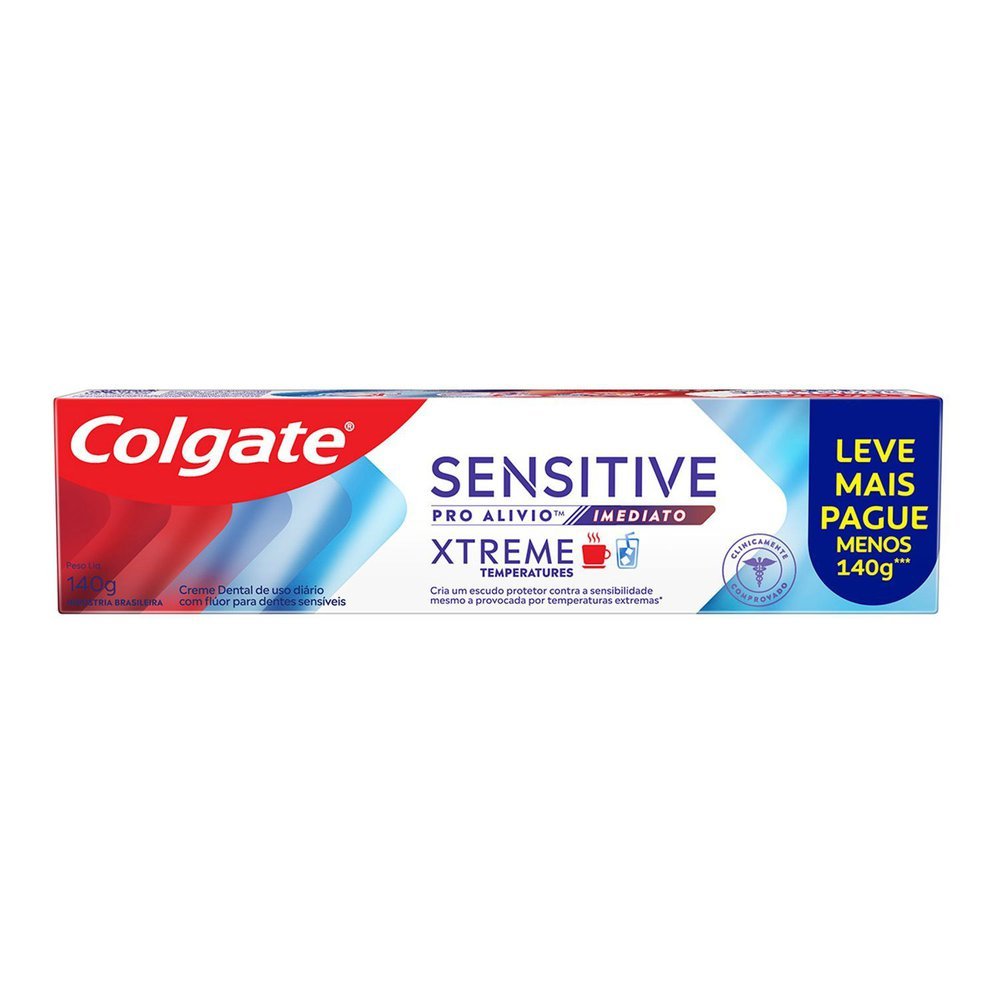 Creme Dental Colgate Sensitive Pro-Alívio Imediato Xtreme Temperatures 140g