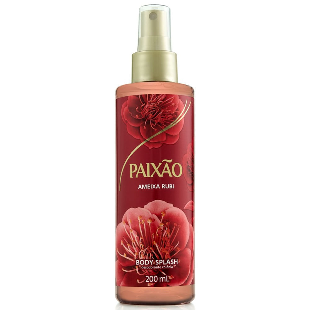 Body Splash Paixão Tentadora Ameixa Rubi 200ml em Oferta na Shopee