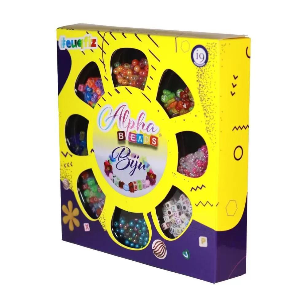 Kit Euqfiz Alpha Beads - I9 Brinquedos em Oferta na Shopee