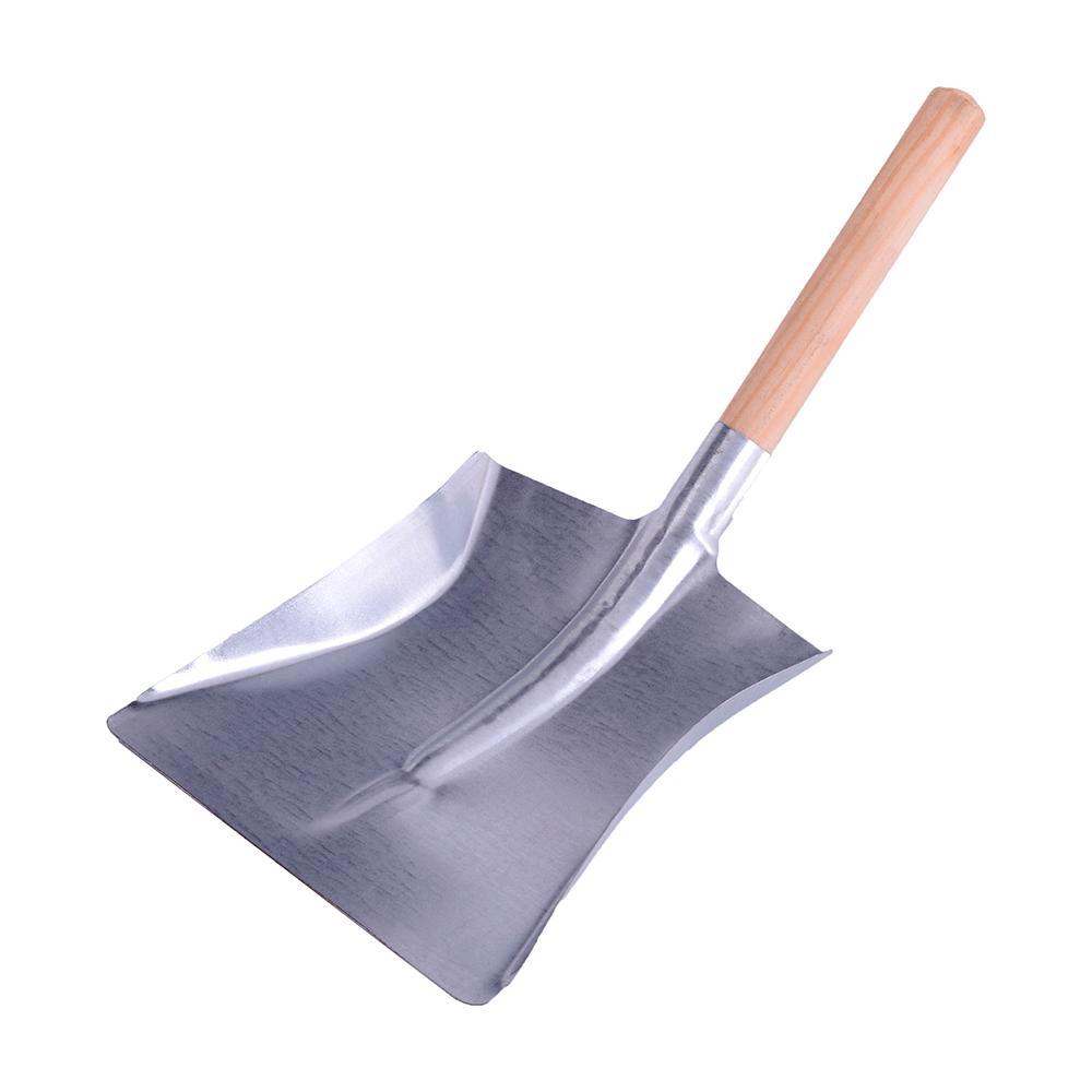 Pá para Lixo Viel com Cabo de Madeira, Galvanizada – 3600 em Oferta na Shopee