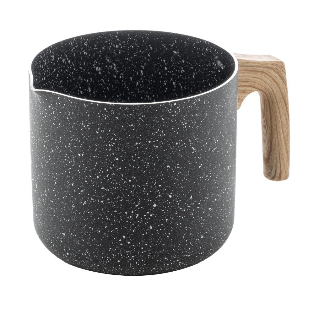 Leiteira Wolff de Alumínio e Cerâmica Granilite Preta 12cm em Oferta na Shopee