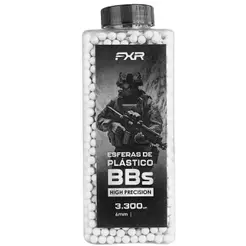 Esferas BBs 3300un Airsoft Rifles 6mm Fixxar High Precision
