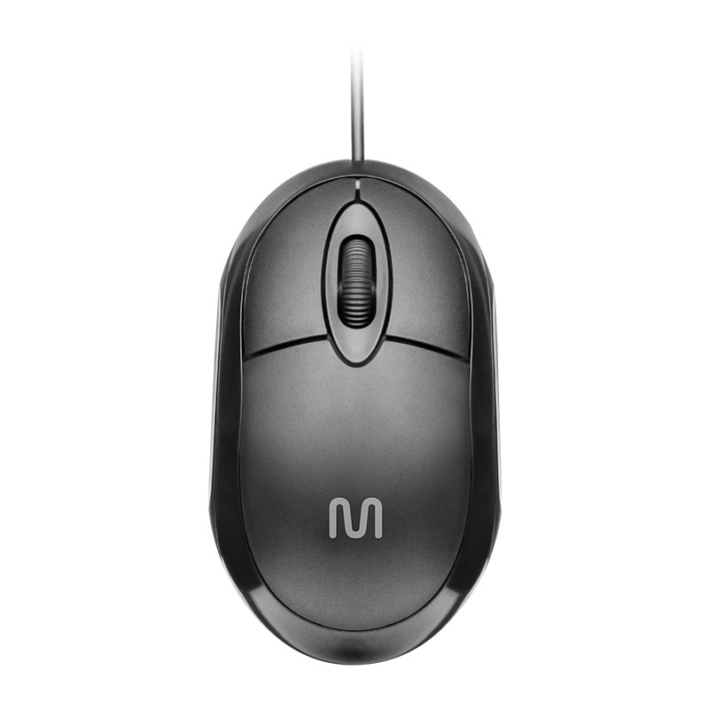 Mouse com fio USB Classic Preto MO300 Multi em Oferta na Shopee