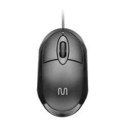 Mouse com fio USB Classic Preto MO300 Multi