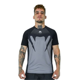 Camiseta Venum Dry Fit Attack Preto Performance em Oferta na Shopee