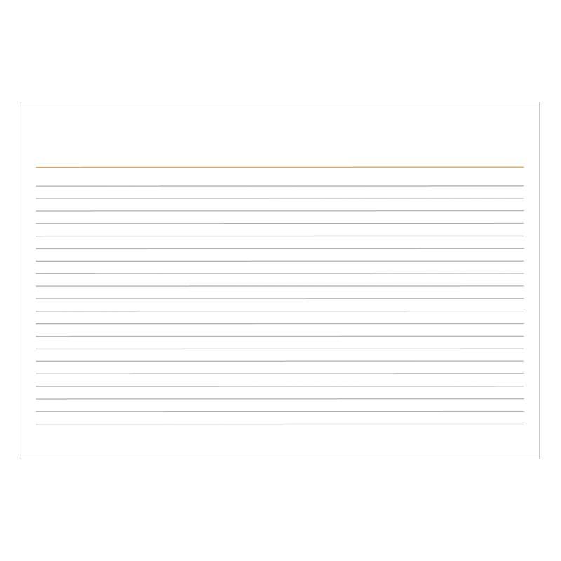 Ficha pautada 3x5 pacote com 100 folhas Tilibra em Oferta na Shopee