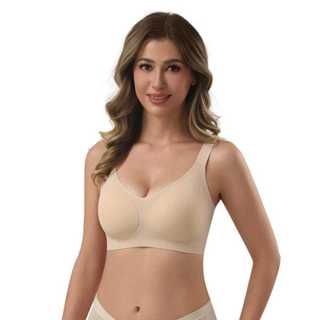 Z&D Lingerie Sutiã Top Plus Size Shape Canelado Costura maior firmeza e modelagem Sem Aro Com Bojo 610 em Oferta na Shopee