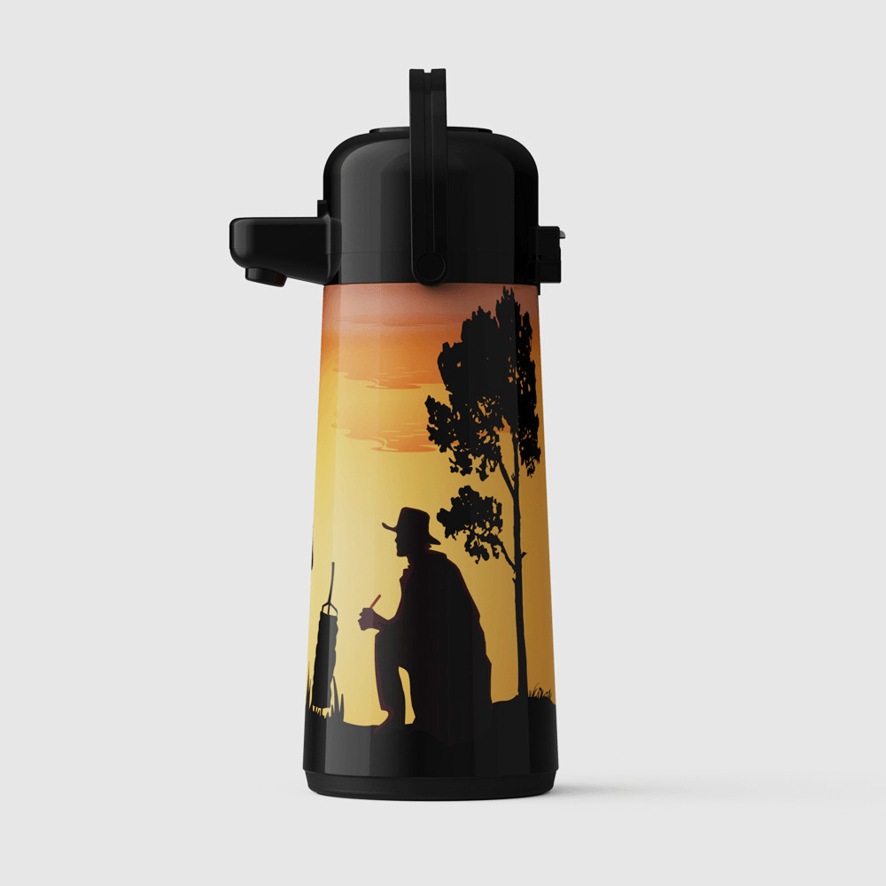 Garrafa Térmica Air Pot 1,8L Descanso Gaúcho Invicta em Oferta na Shopee