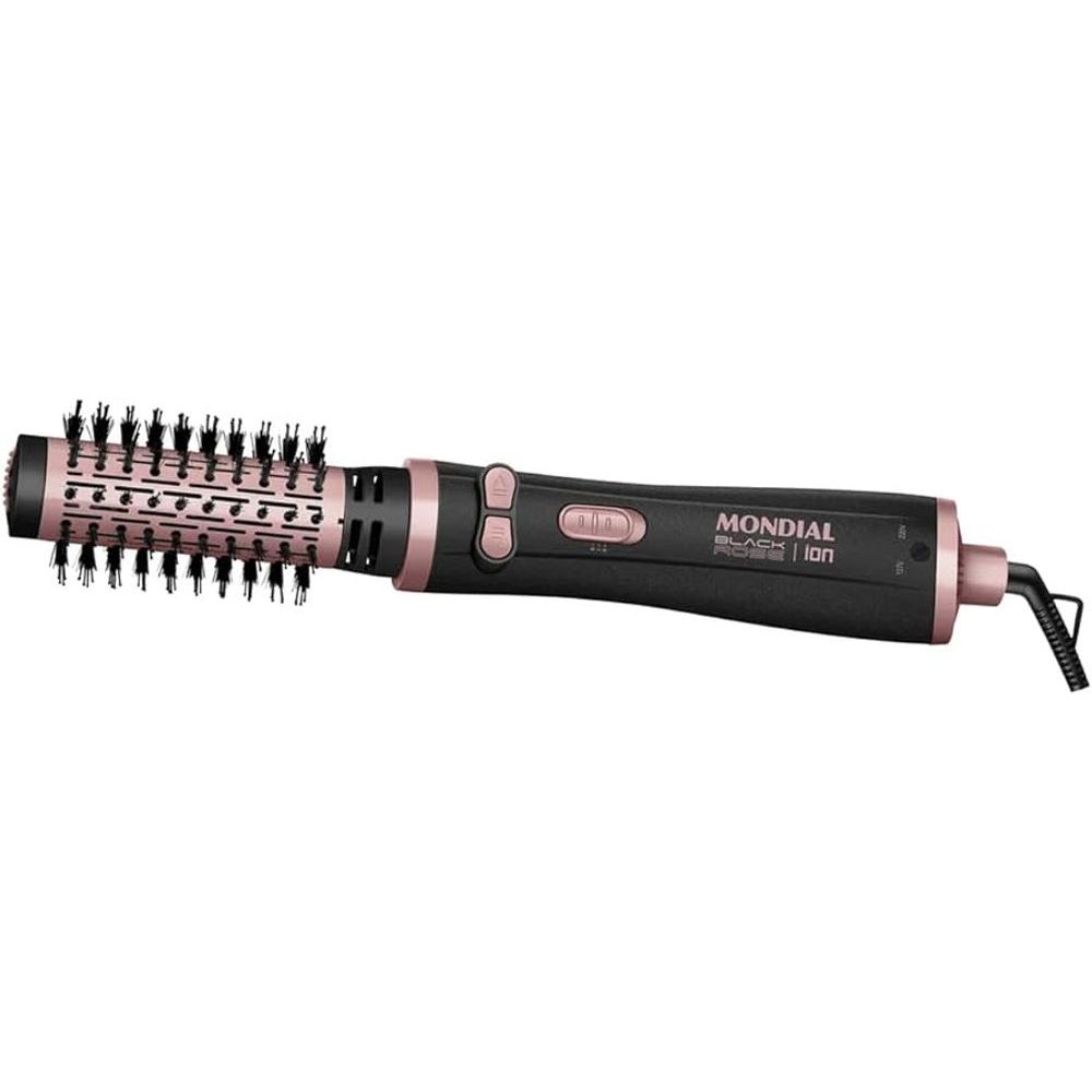 Escova Rotativa Mondial  Black Rose ERB-01 1.200W Bivolt em Oferta na Shopee
