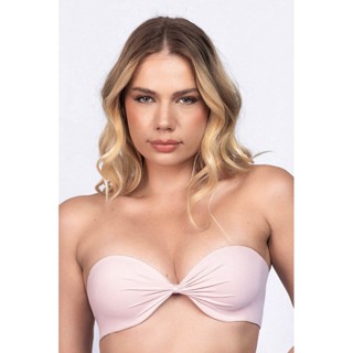 Sutia Santa Passion Tomara que Caia com Bojo e Aro Liso de Alta Sustentação Push Up e Conforto em Oferta na Shopee