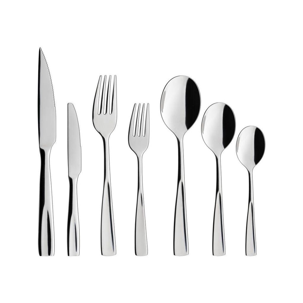 Faqueiro Oxford em Aço Inox 42 Peças Fortaleza