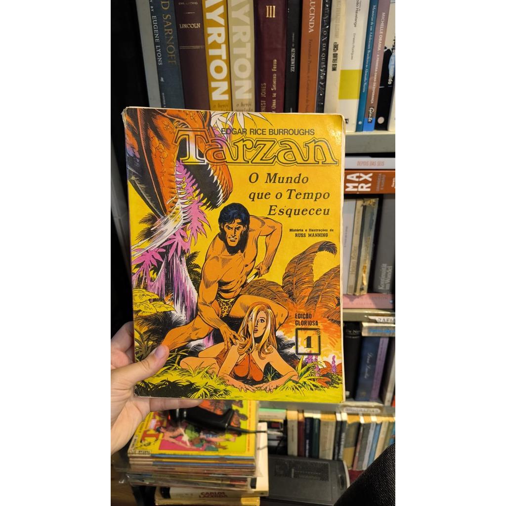 Tarzan - O Mundo que o Tempo Esqueceu - 1 autor Russ Manning