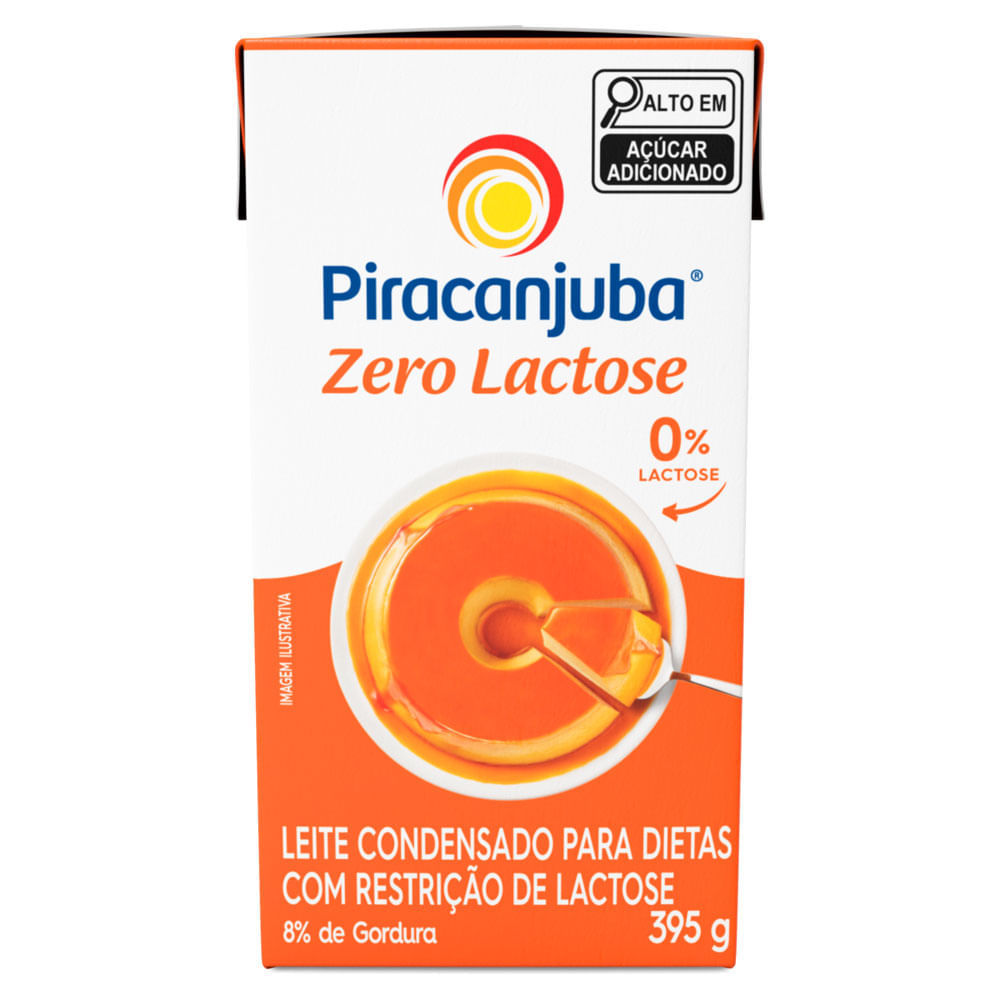 Leite Condensado Piracanjuba Zero Lactose 395g em Oferta na Shopee