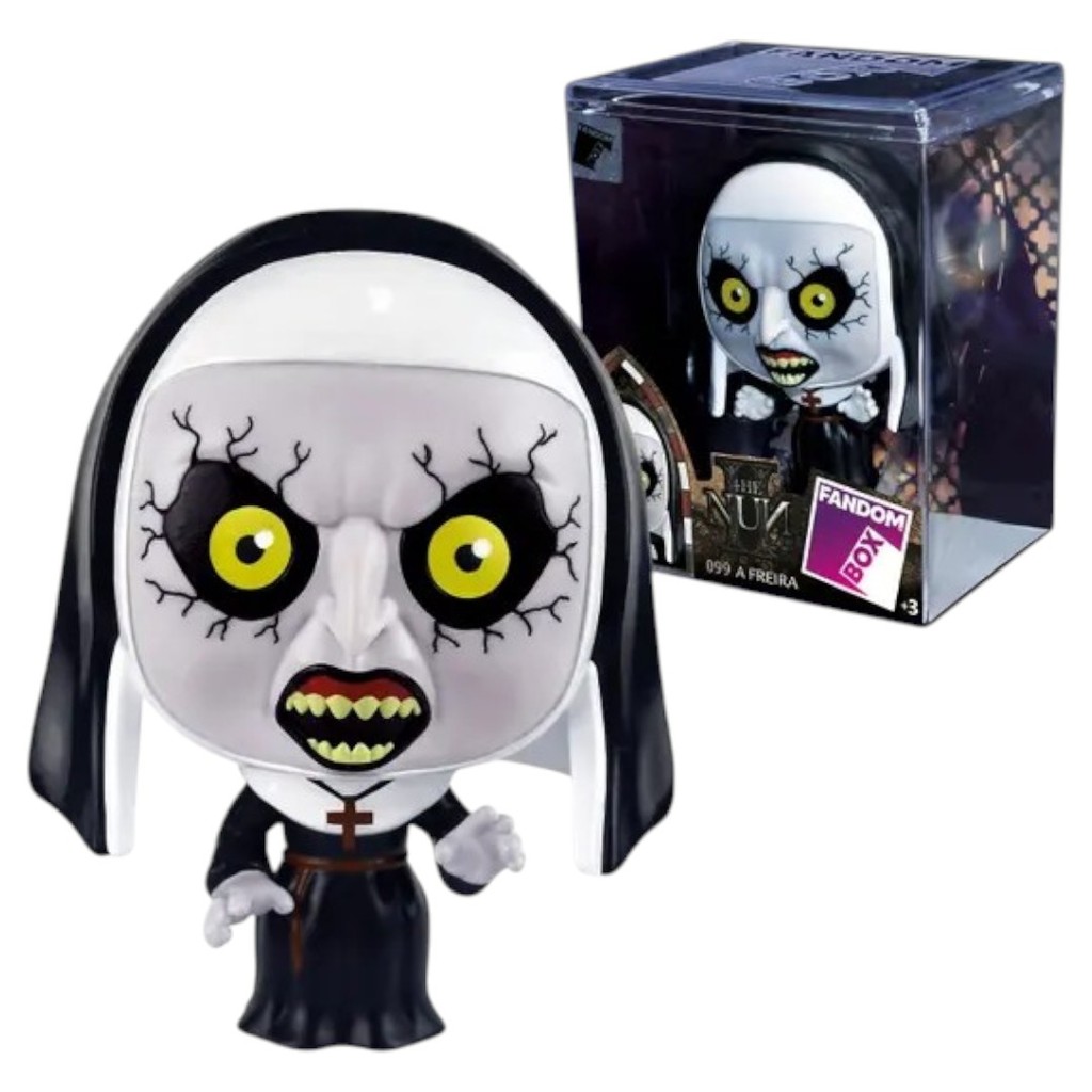 Boneco Fandom Box A Freira Colecionável Pequeno Expositor