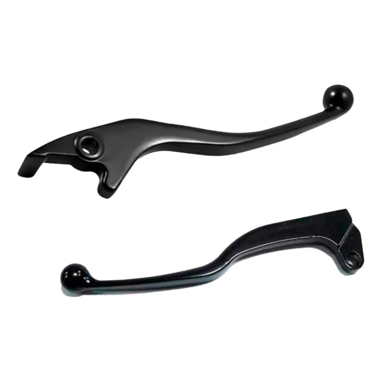 Par Manete Ybr/ybr Factor/fazer 125/150 Freio A Disco Preto ref. 3035 + 3038