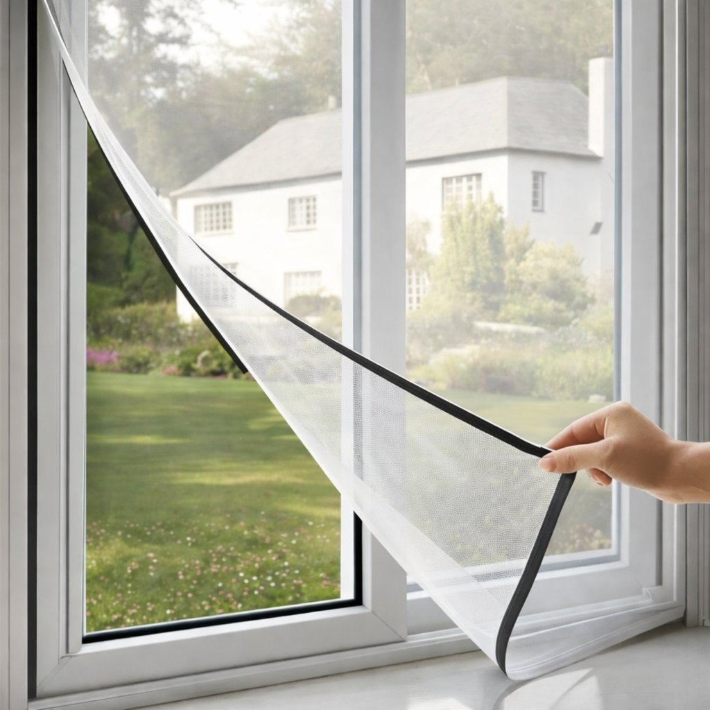Tela Mosqueteiro Janelas Magnético Anti Inseto Ajustável em Oferta na Shopee