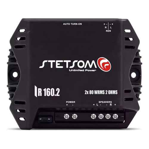 Módulo Potencia Stetsom Iron Line 160w Rms 2ohms 2 Canais