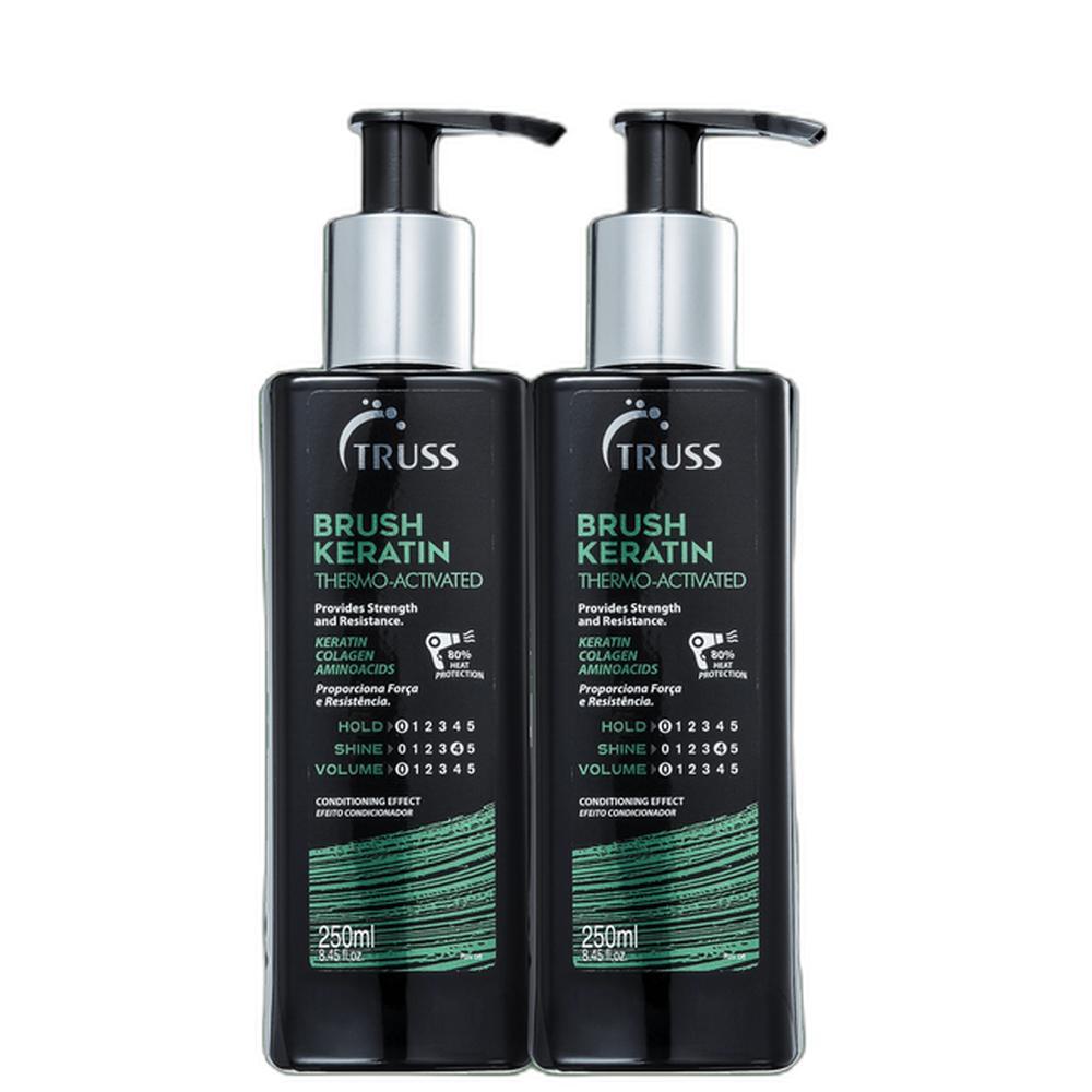 Kit TRUSS Double Brush Keratin (2 Unidades) em Oferta na Shopee