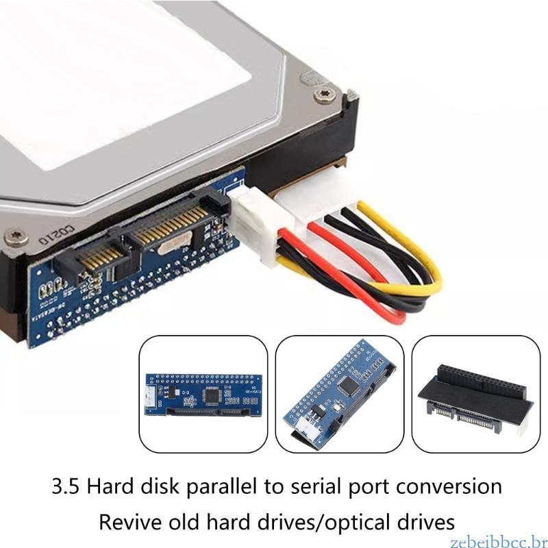 zebeibbcbr 3 5 Desktop Disco Rígido IDE Para Conectores Adaptador Transferência Velocidade Dispositivos