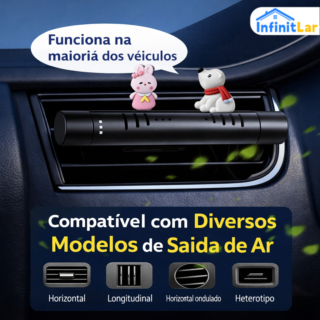 Kit  clipe de aromaterapia para carro de ar, ar condicionado, Perfume, aromaterapia, purificador de ar