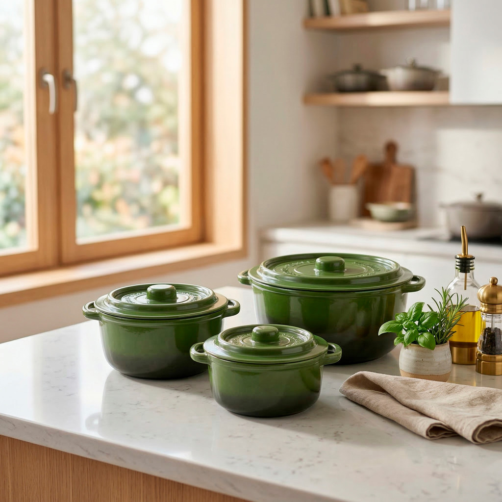 Kit 3 Potes Herméticos Marmita Porta Mantimentos Panelinha Supreme Tampa Vedação Verde Plasútil em Oferta na Shopee