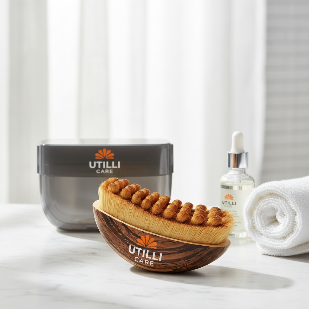 Escova de Massagem Facial Drenagem Linfática, Contorno do Rosto, Tira Papada Anti Idade Skin Care Coreano