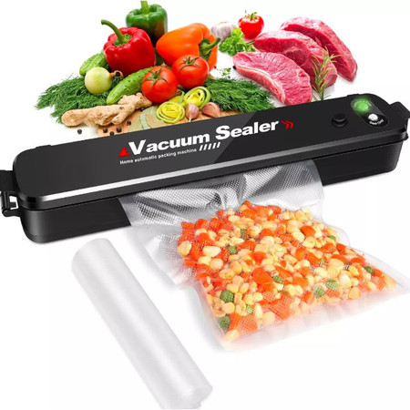 Máquina Seladora Embalagem A Vácuo Portátil Alimentos Bivolt Elétrica Embala Conservação + 30 Sacos em Oferta na Shopee