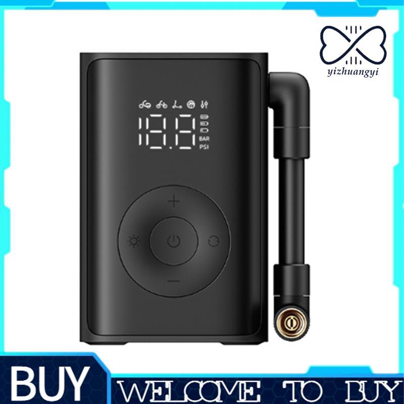 Bomba De Ar Portátil 2000mAh 150PSI Inflador Elétrico De Pneus Com Detecção Digital De Pressão Para Carro , Bicicleta , 