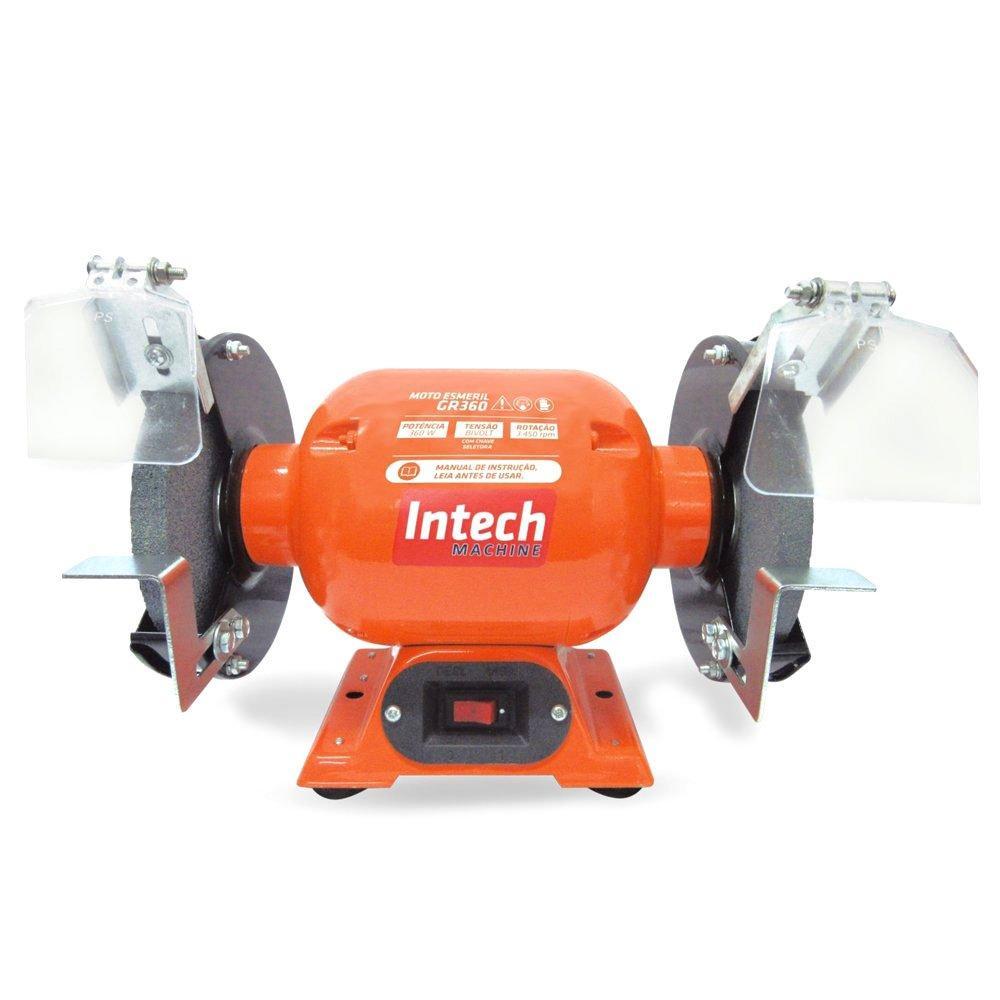 Moto Esmeril 6 Polegadas 360W Bivolt - Intech Machine