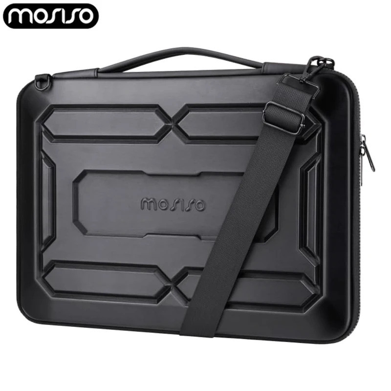 Bolsa De Ombro Para Laptop , Capa Dura MacBook De 15 15.6 16 Polegadas , HP , Dell , Asus , Notebook À Prova D'água , Es