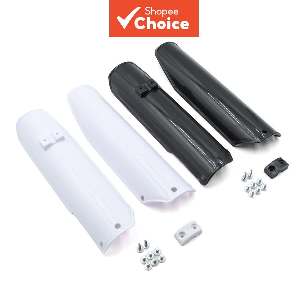 1 Par De Capa De Proteção De Plástico Para Suspensão De Garfo Dianteiro De Motocicleta CRF 50 KLX110 Pit Dirt Bike