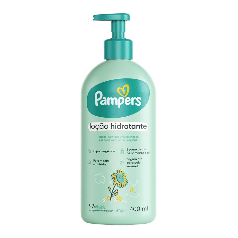 Loção Hidratante Pampers Girassol 400ml em Oferta na Shopee