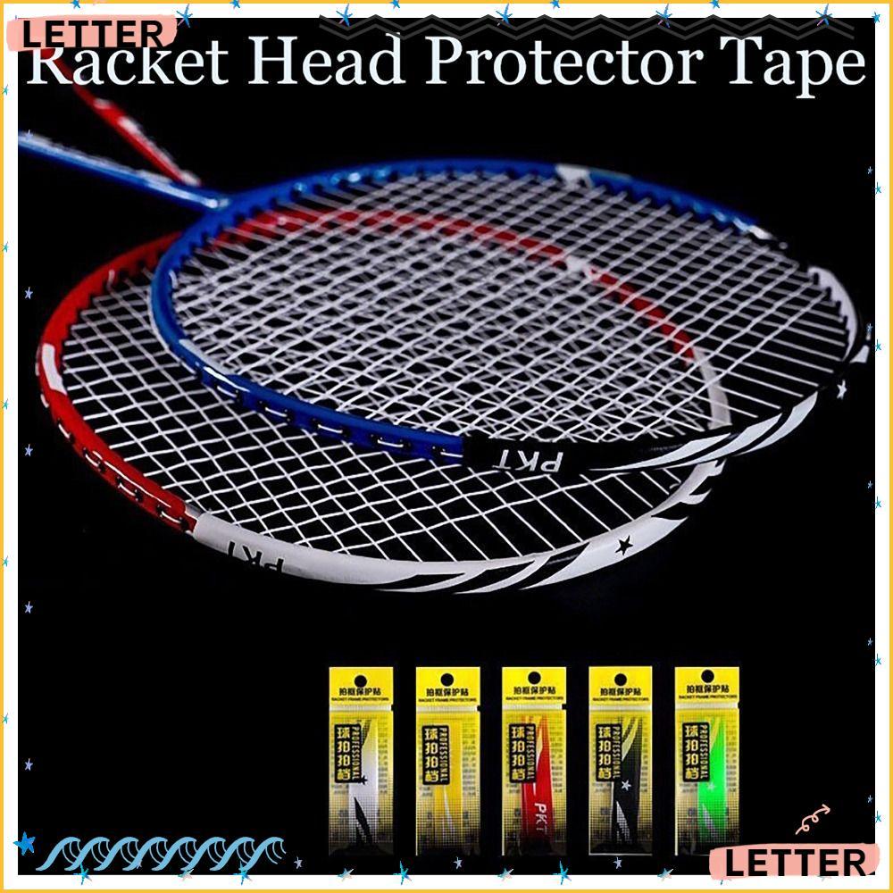 Carta Proteção Da Cabeça Raquete De Badminton , Protetor Autoadesivo Anti-Fricção Estrutura