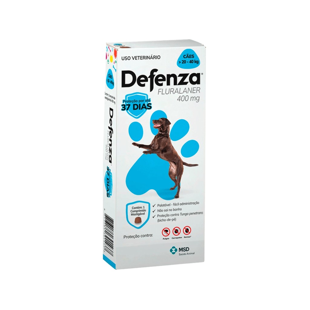 Defenza Antipulgas De 20 A 40kg - MSD