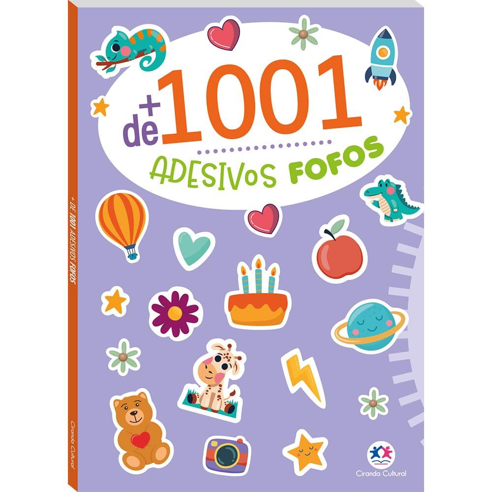 Mais de 1001 Adesivos Fofos Vol. 2 em Oferta na Shopee