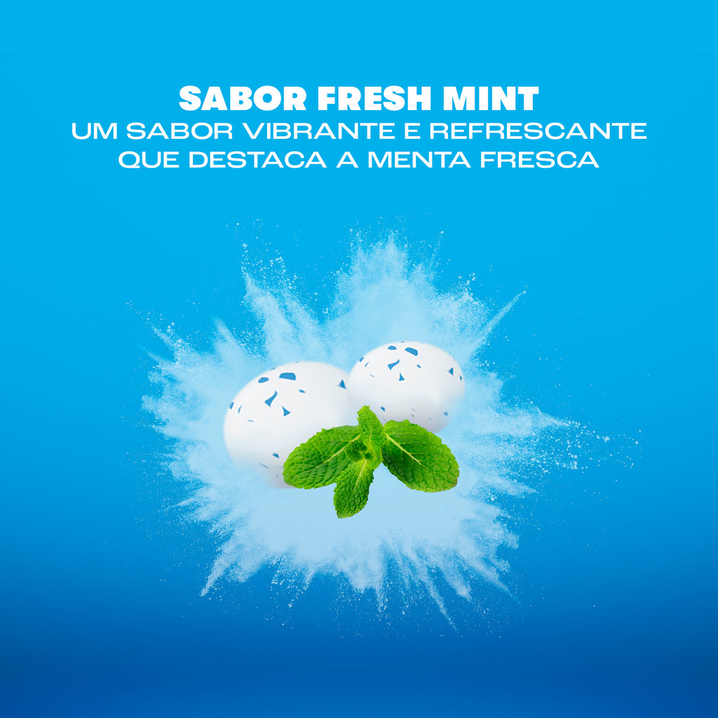 Gomas de Mascar, Sem Açúcar, Sabor de Menta, Display, Mentos, Pure Fresh Mint - 336 g | 6 Unidades — imagem 2 de 2