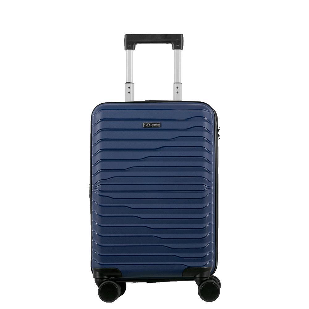 Mala de Viagem Bordo com Rodas 360º Essencial Plus - Marinho